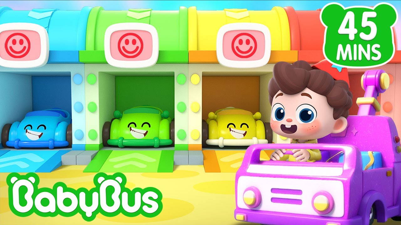 Neo e os Carrinhos Coloridos | Aprender Cores com BabyBus Português