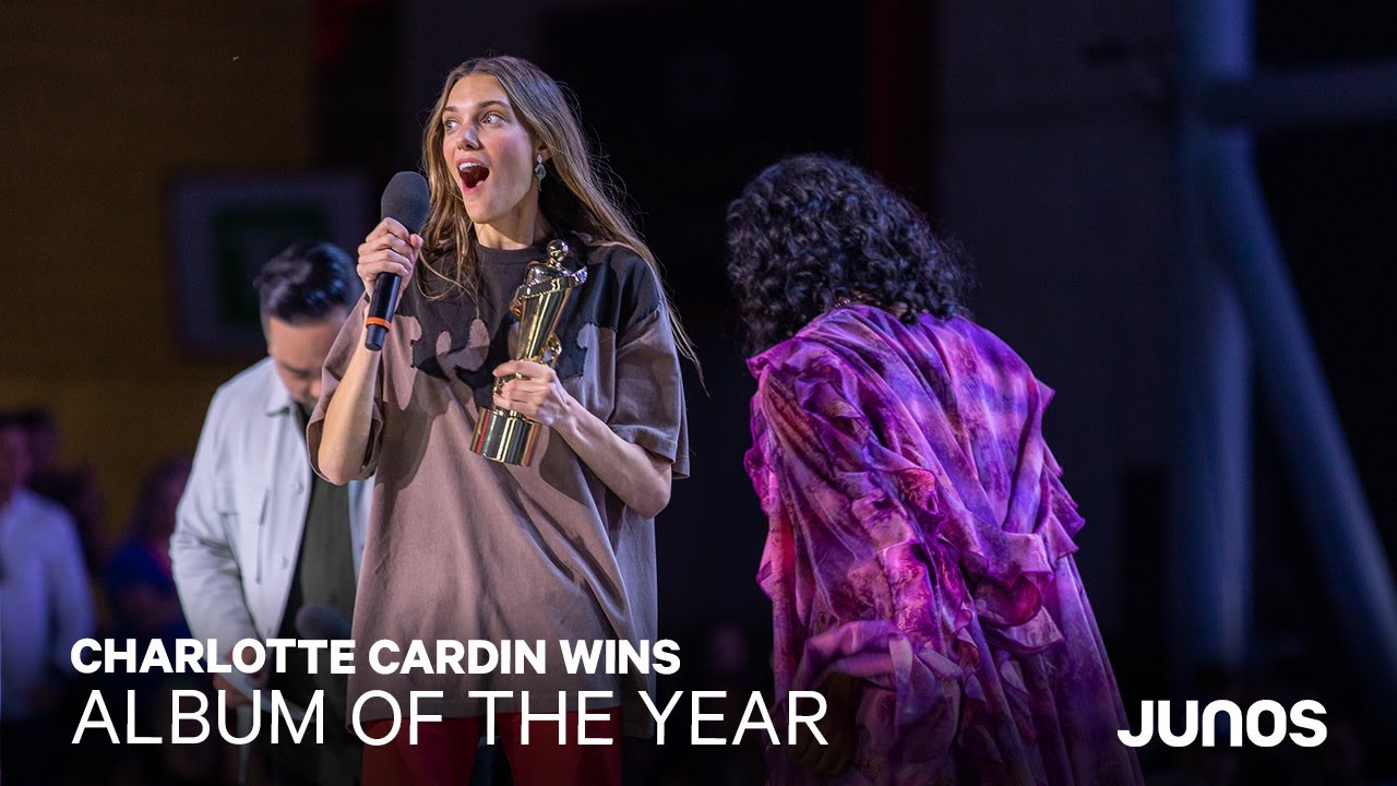Andrew Phung & Bilal Baig Present Album of the Year to Charlotte Cardin | The 2022 JUNO Awards