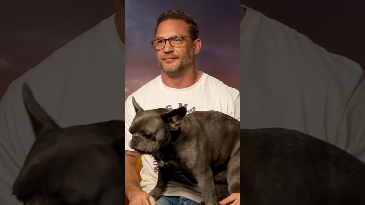 Tom Hardy's Dog Interrupts Interview During 'Venom 3' Promotion