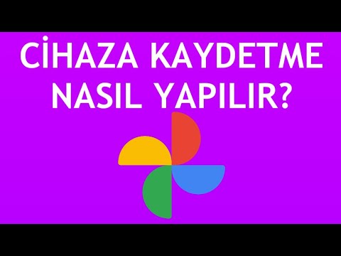 Google Fotoğraflar Cihaza Kaydetme Nasıl Yapılır?