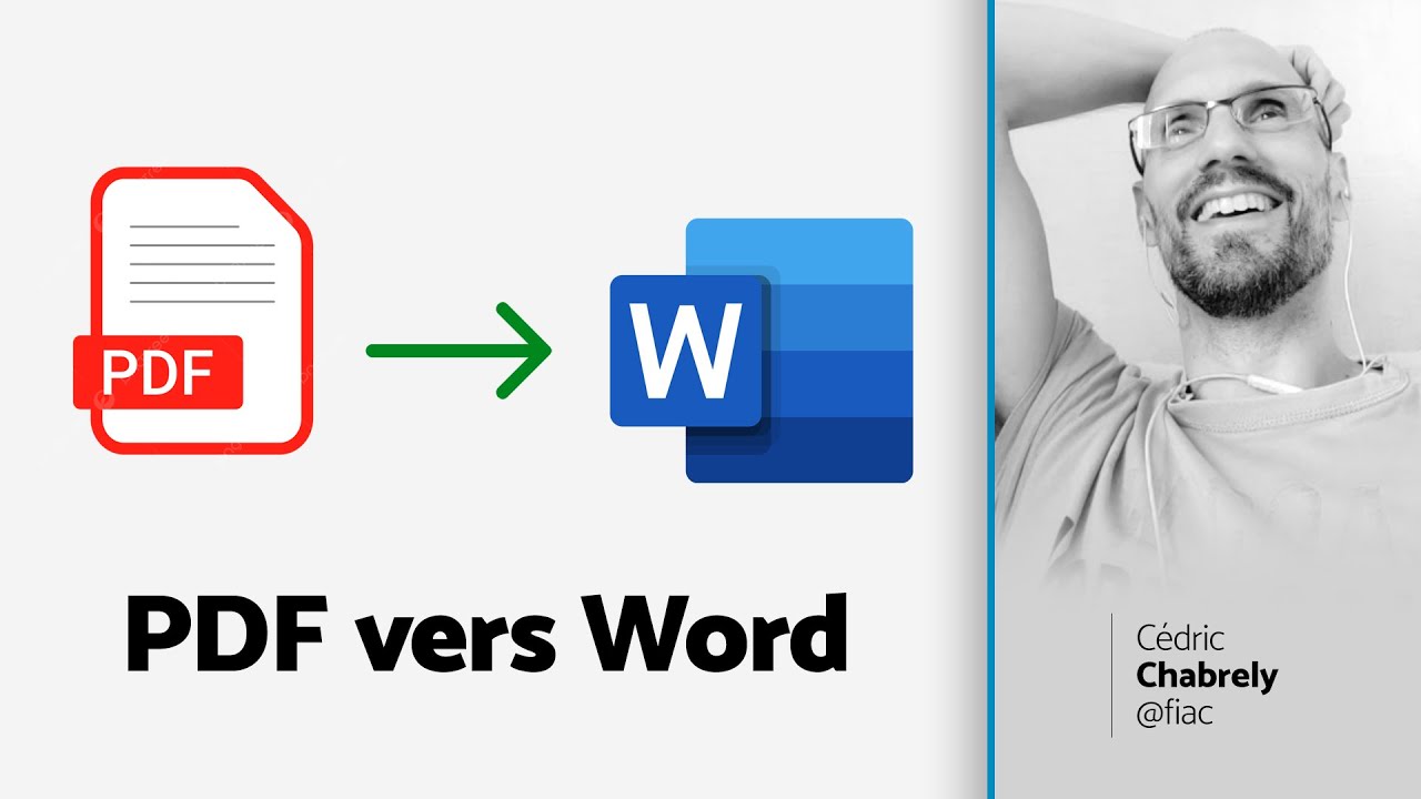 Convertir PDF en Word Facilement ✍️