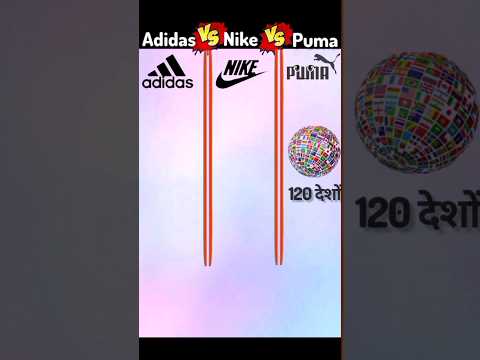 Adidas vs Nike vs Puma❓#youtubeshorts #adidas #nike #viral