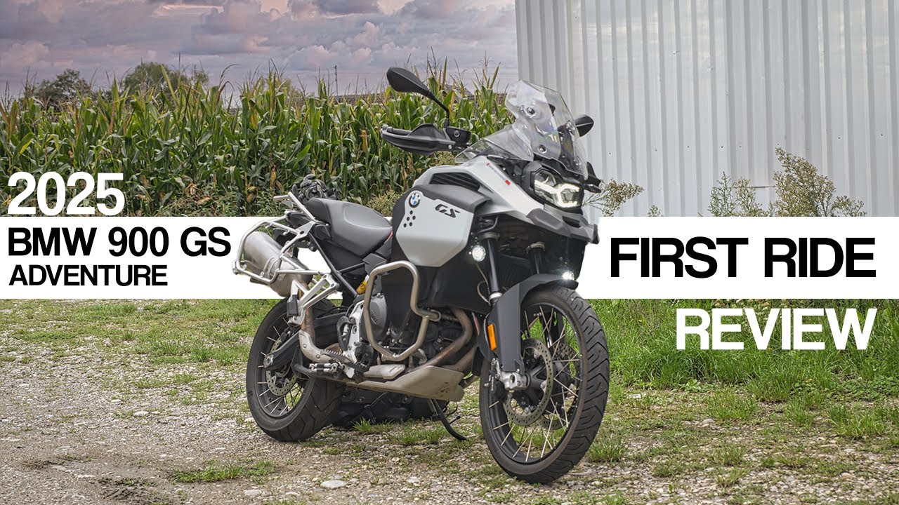 BMW F900 GS Adventure 2025 First Ride Review 🚵‍♂️