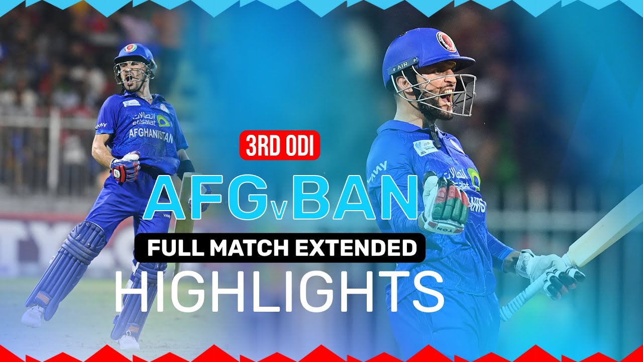 Afghanistan Wins Series Over Bangladesh 2-1 in Sharjah ๐