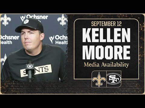 Kellen Moore on quarterback development, injury report | New Orleans Saints