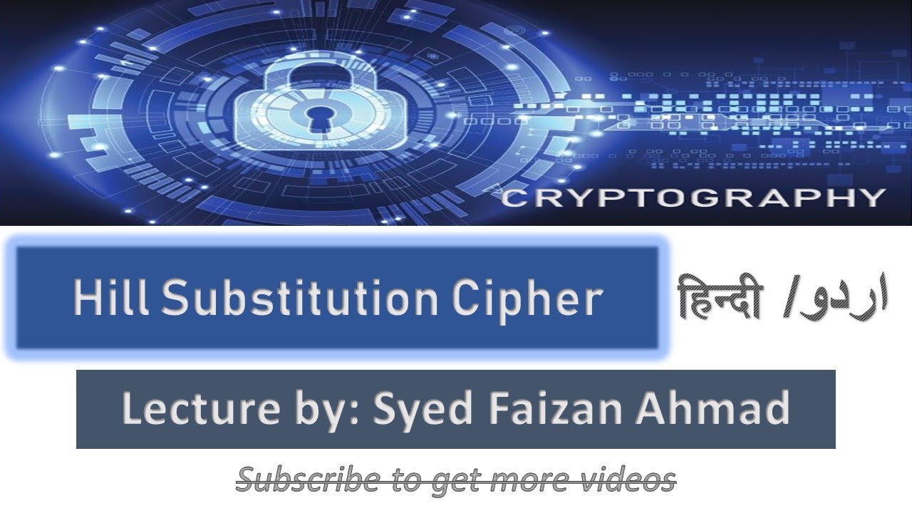 Learn Hill Cipher Encryption & Decryption | Complete Guide with Example π