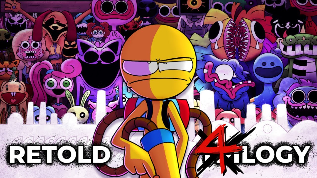 Poppy Playtime All Chapters (1-4) ✨Official Director's Cut | Complete Retelling by FERA Animations