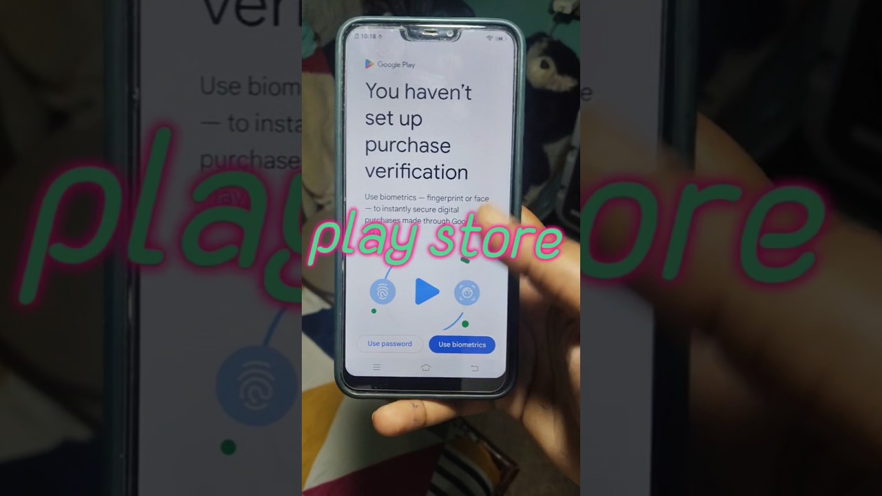 you have set up purchase verification play store problem | you have set up purchase verification
