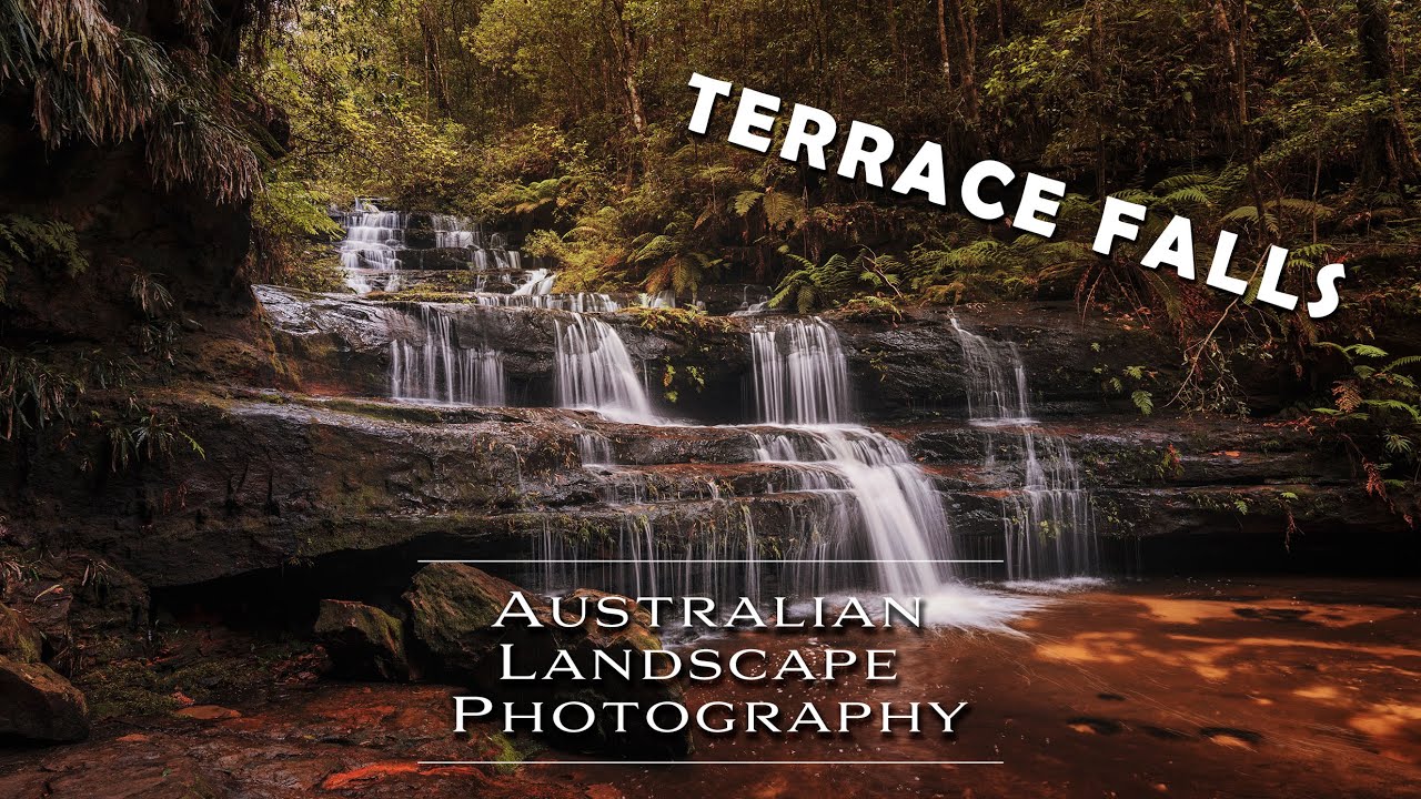 Australian Landscape: Terrace Falls in Blue Mountains