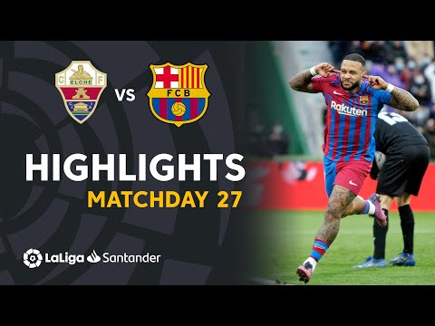 Resumen de Elche CF vs FC Barcelona (1-2)