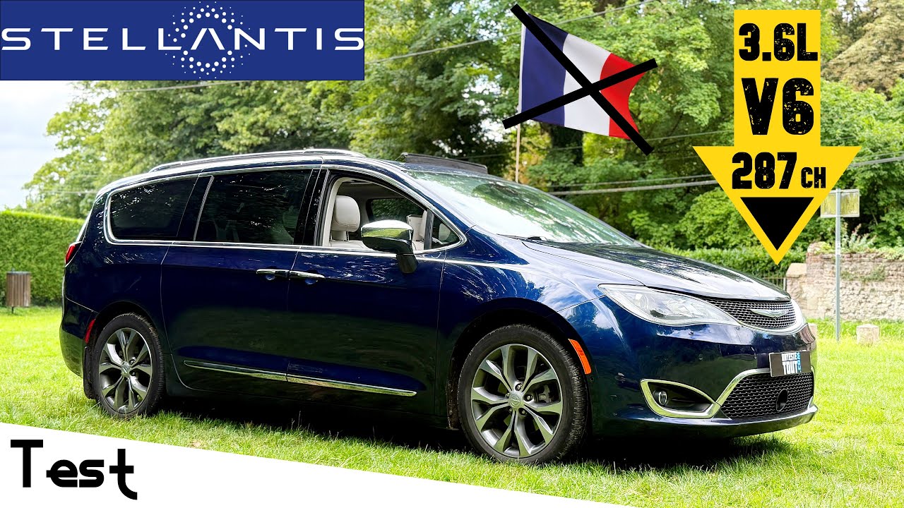 "Test" La meilleure familiale est interdite en France 🤬 "Chrysler Pacifica limited de 2017"