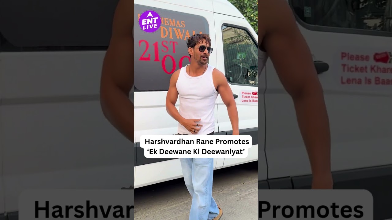 Harshvardhan Rane Spotted Promoting 'Ek Deewane Ki Deewaniyat' π¬