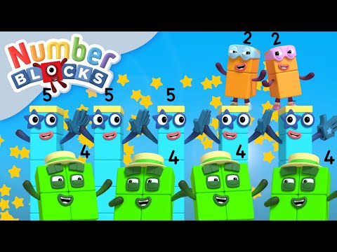 Divisão de Aprendizagem | 40 Minutos de Divisão! | Matemática para Crianças | @Numberblocks
