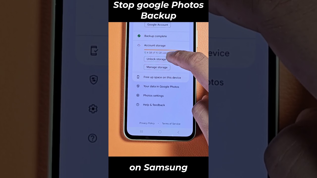 Easily Disable Google Photos Backup on Your Samsung Device 📱