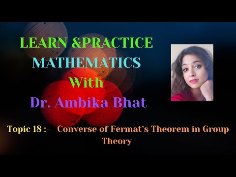 Converse of Fermat’s Theorem