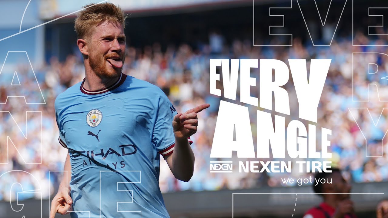 Man City vs Bournemouth: Kevin De Bruyne's Stunning Goal from Every Angle ⚽