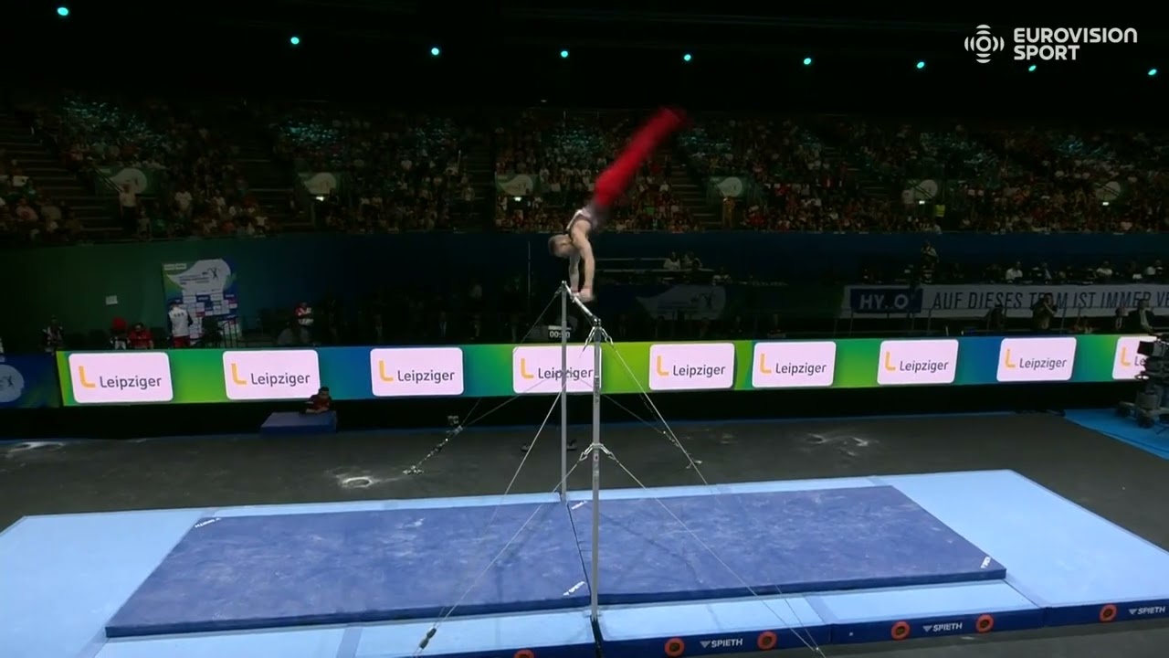 Noe Seifert's 2025 European Championships: All-Around & High Bar Highlights ✨
