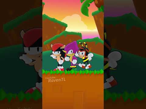 Bombardino Crocodilo Joins Team Chaotix (Sonic Aniation Meme)