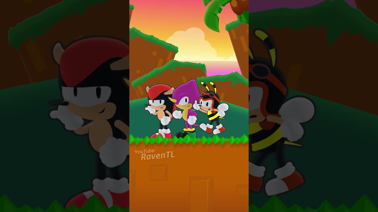 Bombardino Crocodilo Joins Team Chaotix (Sonic Aniation Meme)