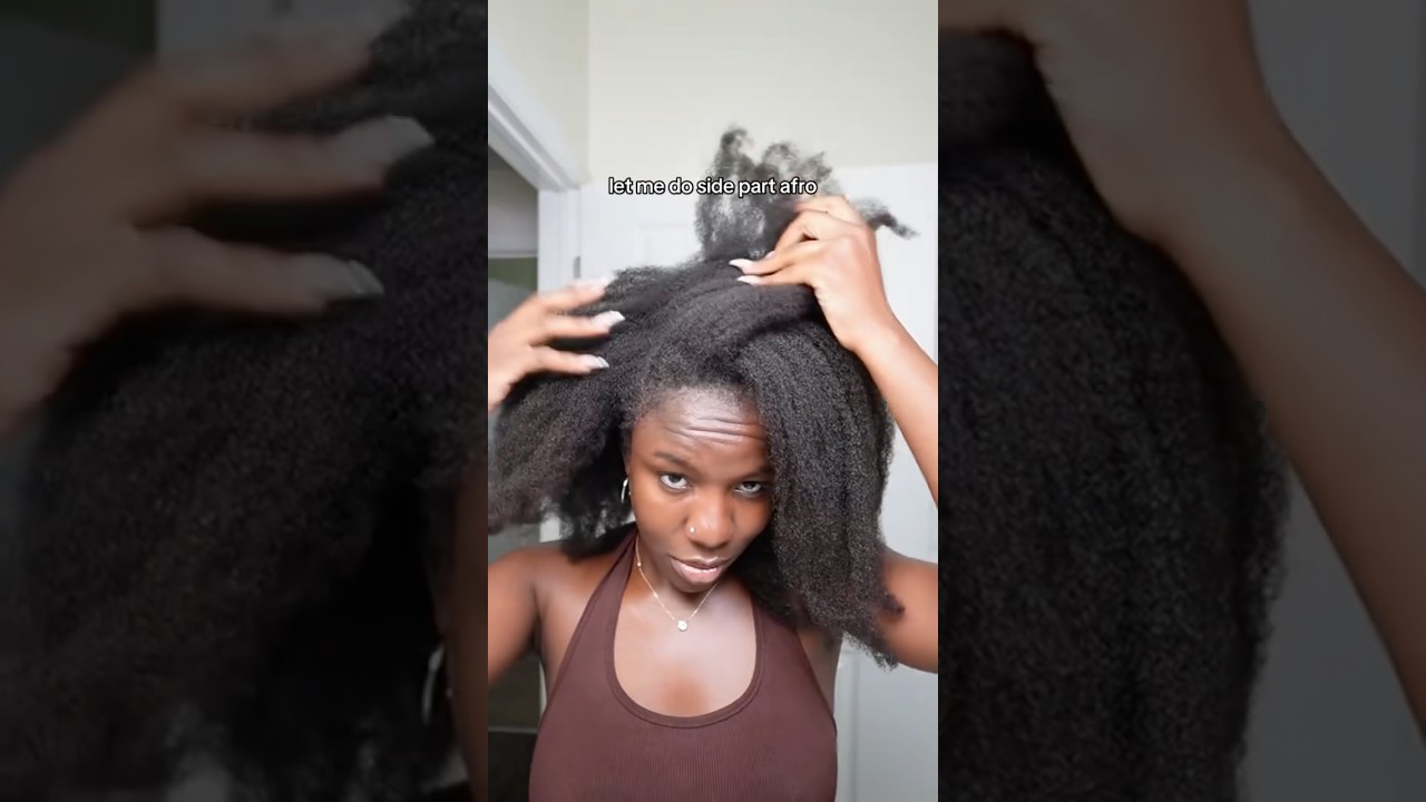 A WEEK IN MY NATURAL HAIR ✨ #naturalhair #4chair #hairgrowth