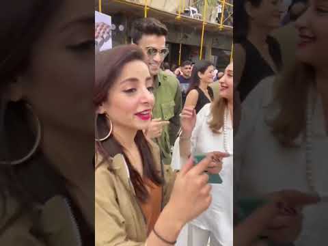 Sarwat gilani and Behroze sabzwari enjoying party