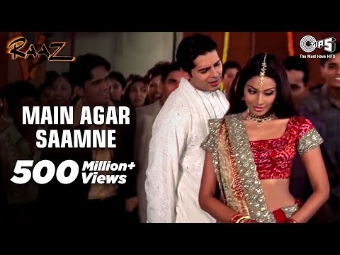 Main Agar Saamne | Raaz | Dino Morea | Bipasha Basu | Abhijeet & Alka Yagnik | Hindi Hit Songs