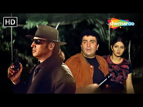 आखिर कौन हैं असली हत्यारा ? | Sridevi | Rishi Kapoor | Kaun Sachha Kaun Jhootha | BEST SCENE