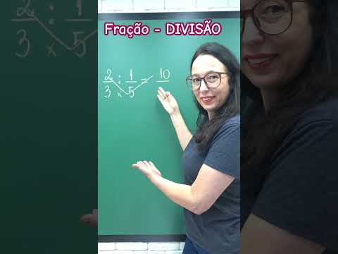 Divisão com Frações #matemática #boratreinar
