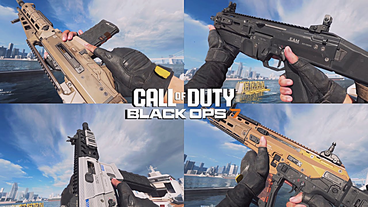 COD: Black Ops 7 Beta - All Weapons Inspect & Reload Animations