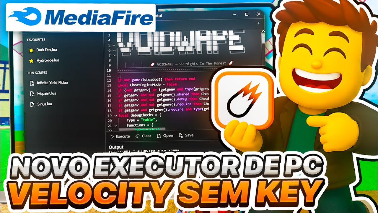 ✅ MELHOR EXECUTOR DE PC VELOCITY SEM KEY EXECUTANDO TODOS OS SCRIPTS!