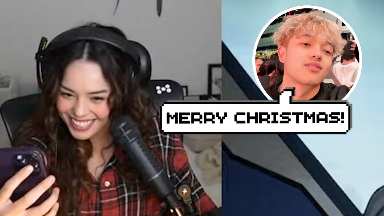 Jason Surprises Valkyrae with a Heartwarming Christmas Call 🎄