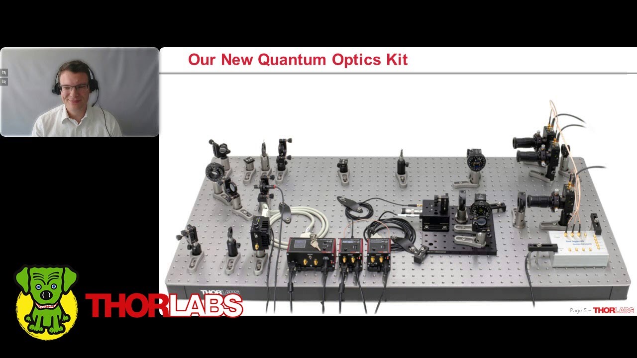 Discover Quantum Physics with Thorlabs' New Quantum Optics Educational Kit 🔬