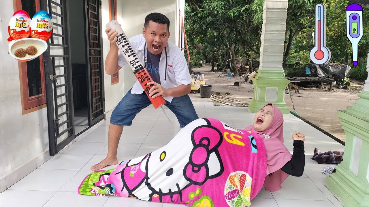 Hilarious Mom Gives Birth in Hello Kitty Blanket! ππ₯°