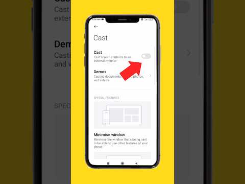 What is screen cast setting in android phone device on ‘REDMI 9 POWER' || #shorts #mrlegend1