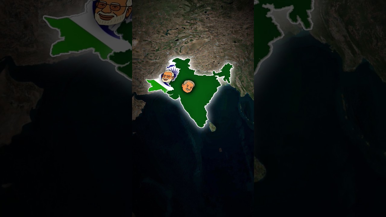 India & Pakistan Swap Places? | Alternate History 🌍