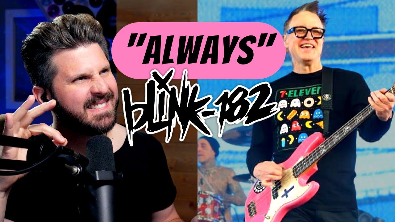 Bass Teacher Reacts to Blink-182 - 'Always' 🎸