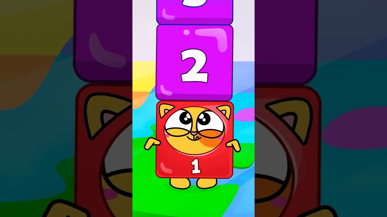 Jumping Number Blocks for Kids 🧱 | Fun Counting Game