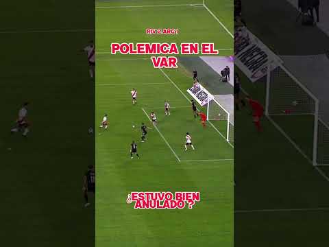 LA GRAN #POLÉMICA DE LA FECHA 3 - FUE GOL ? BIEN ANULADO? #raro #river 2 #argentinos 1 #futbol