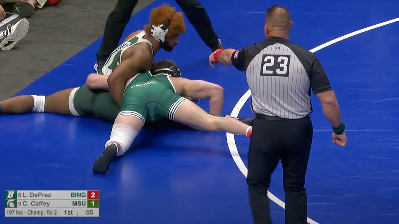Lou DePrez vs Cam Caffey | 2022 NCAA Wrestling 🥇
