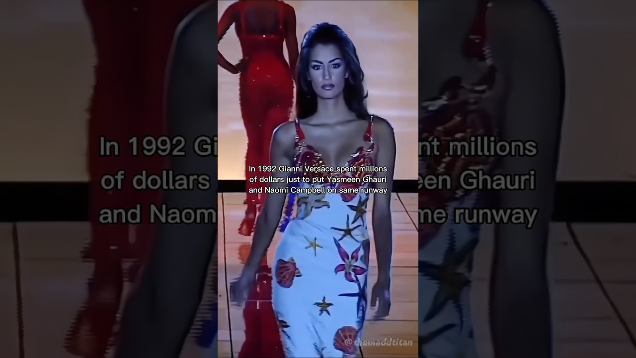 Versace's Million-Dollar Runway Show Featuring Yasmeen & Naomi ✨