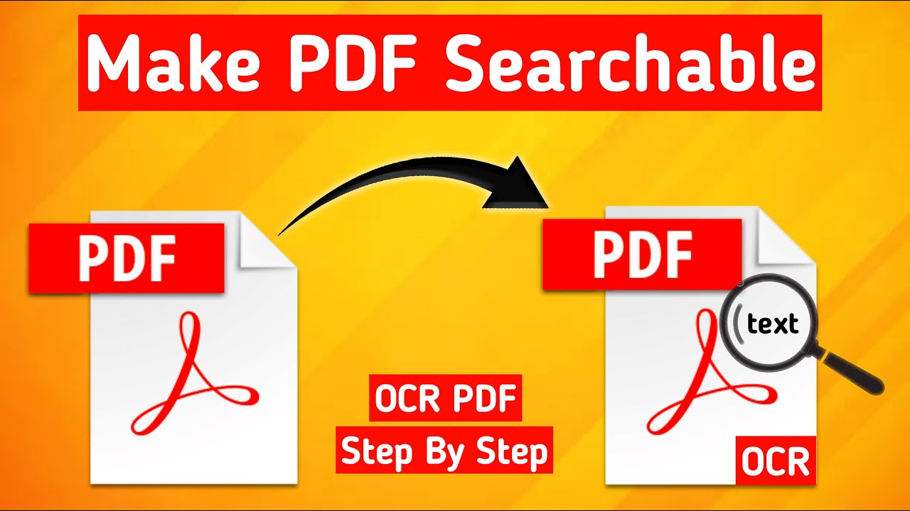 Create Searchable PDFs with OCR | PDNob PDF Editor