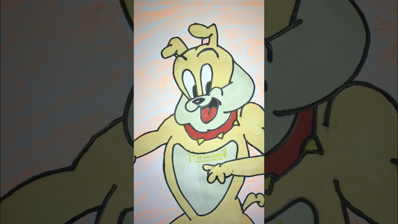 Spike Bulldog 💛 (Tom & Jerry) - En İyi Arkadaş Çizimi