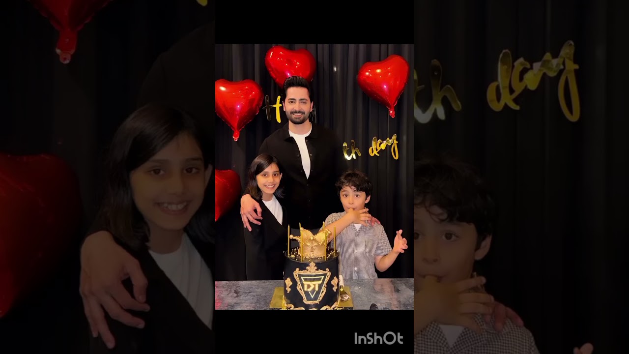 Danish Taimoor Celebrates His Birthday with Family 🎉