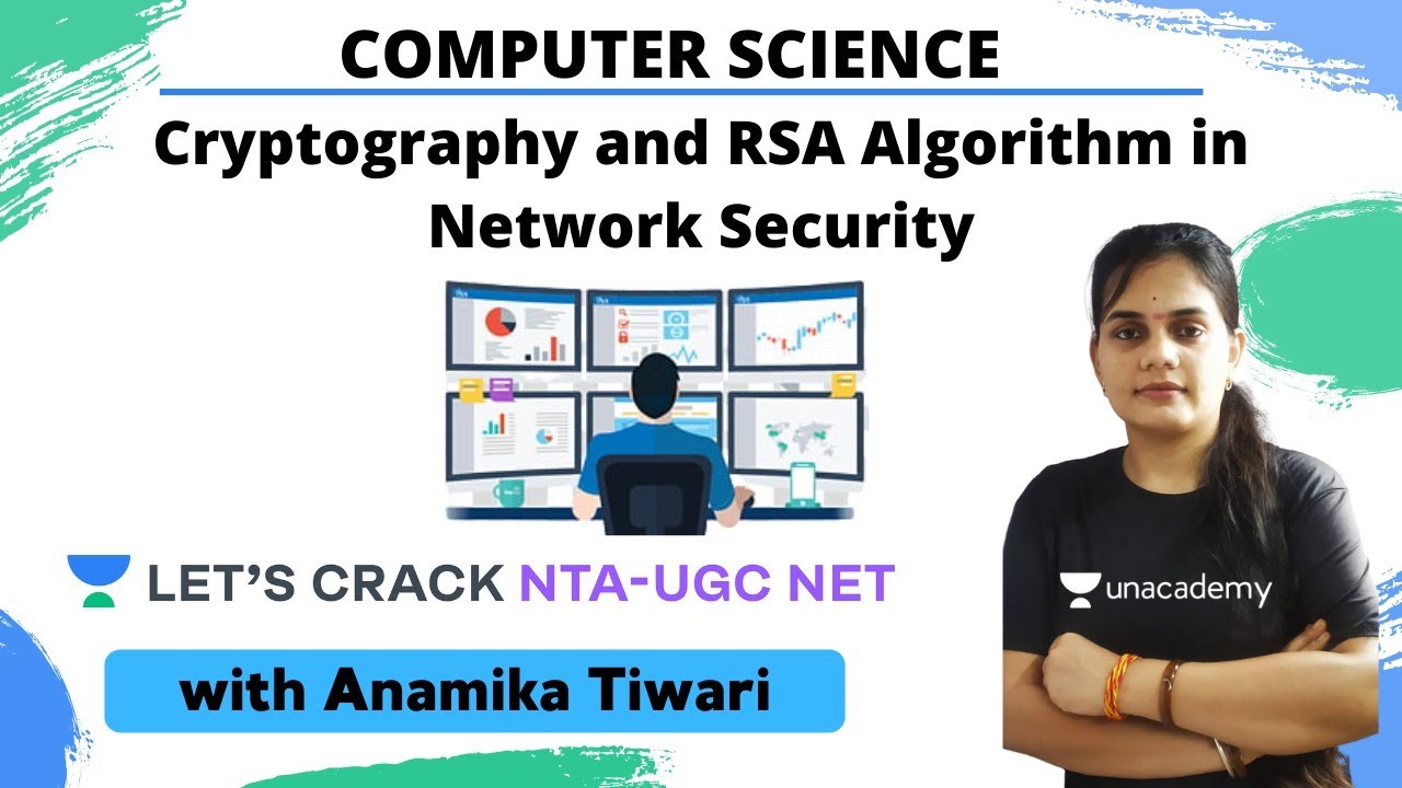 Master Cryptography & RSA Algorithm for Network Security 🔐 | NTA UGC NET Preparation with Anamika Tiwari