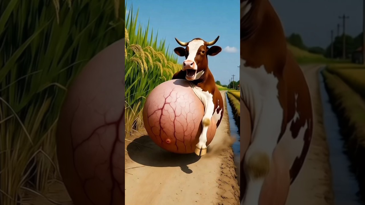 গর্ভবতী গরুর অবিশ্বাস্য জীবন রক্ষা ও জন্মের গল্প 🐄