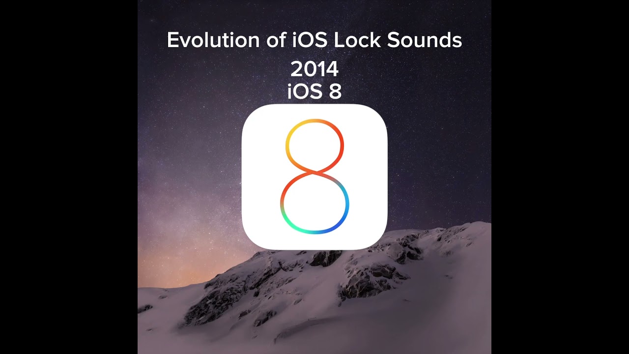iOS Lock Sound Evolution Through the Years 🔊
