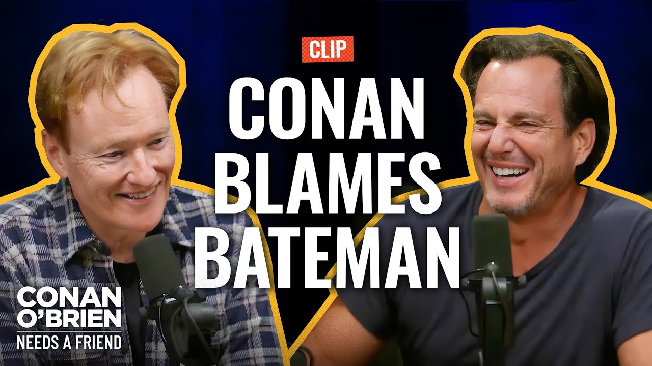 Conan Blames Jason Bateman for His Dad's Death 😢
