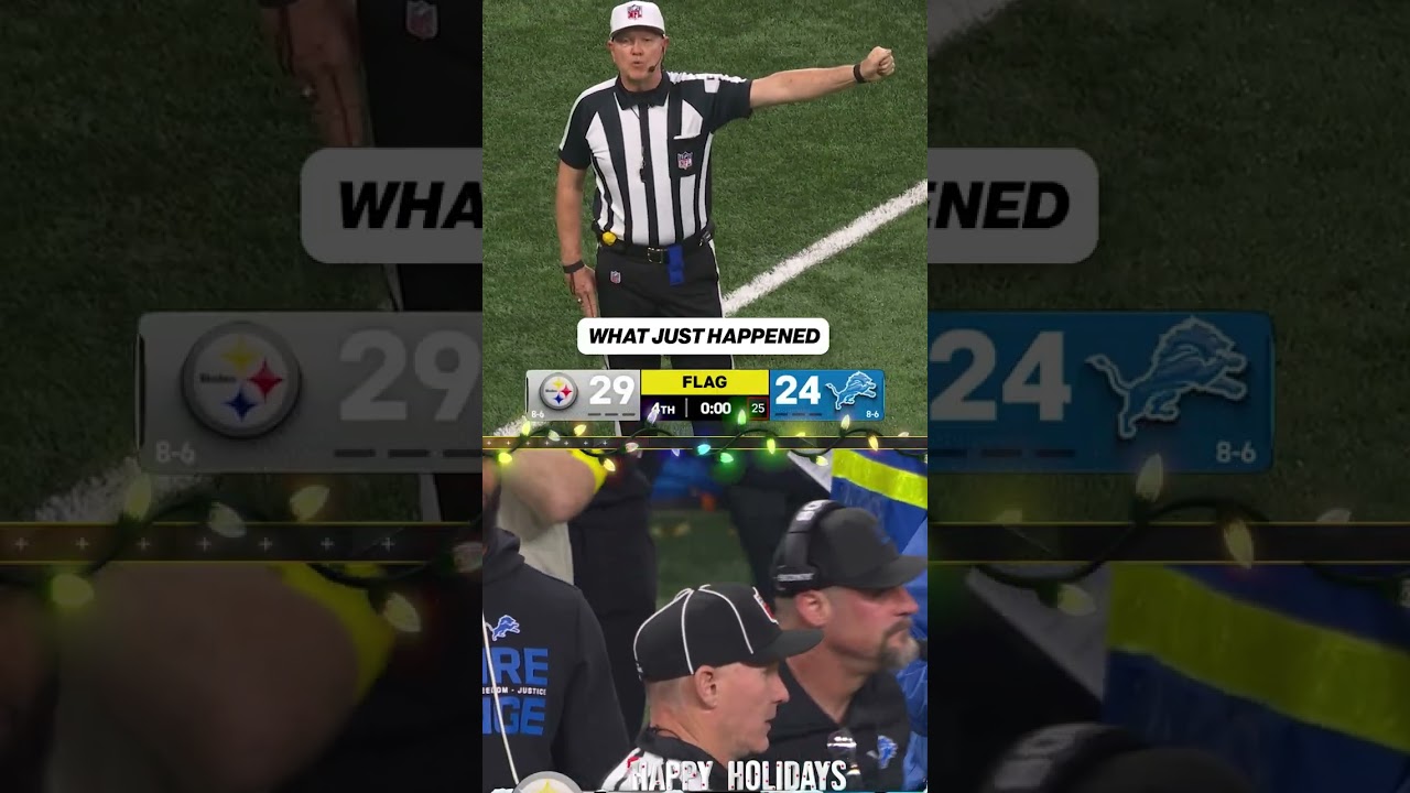 Steelers vs. Lions: Key Ending Explained π