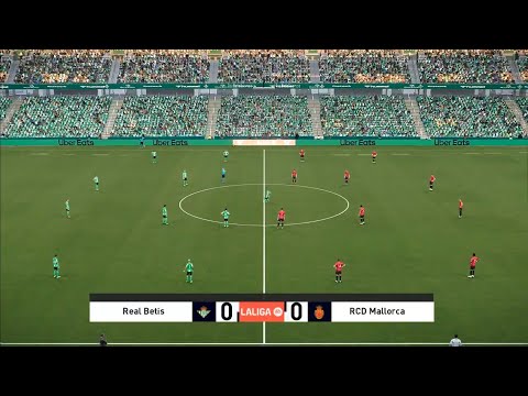 Real Betis vs Mallorca | En Vivo LaLiga | Partido de Fútbol PES 2021