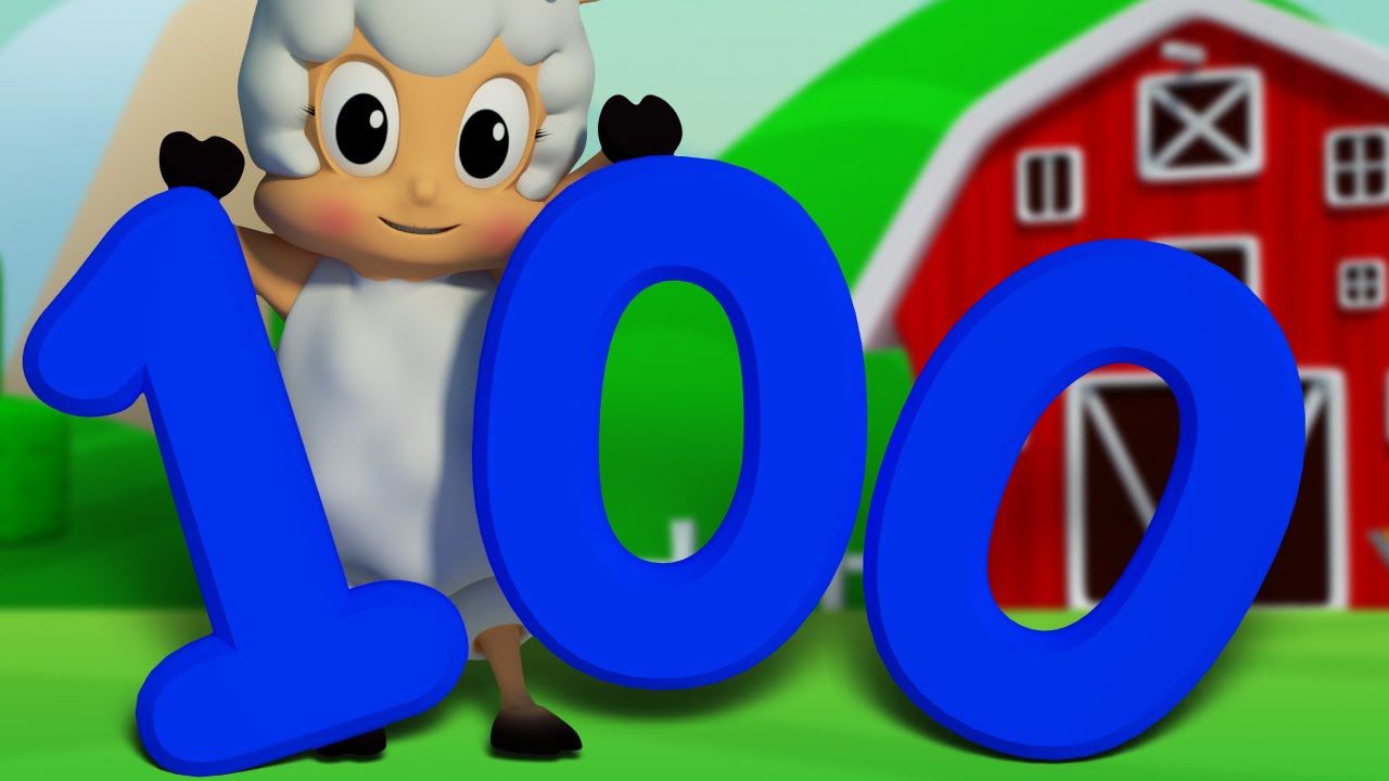 Number Song 1-100 | Learn Counting with Farmees 🧮